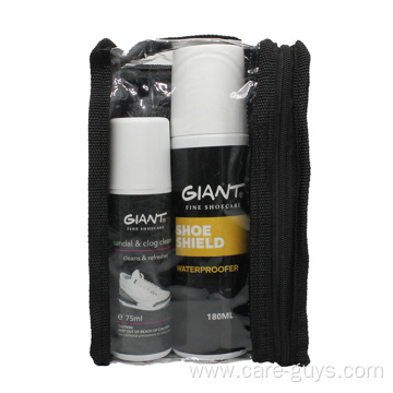 Shoe care kit athletic shoe care set